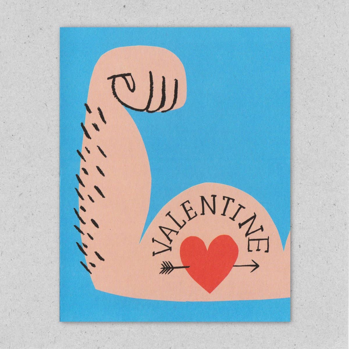 Love Muscle Greeting Card