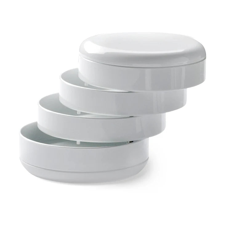 Multiplor Rotating Desk Organizer - White