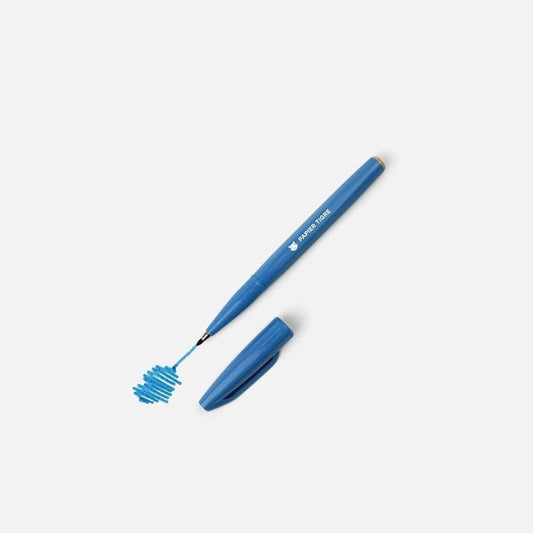 Papier Tigre Sign Pen - Sky Blue