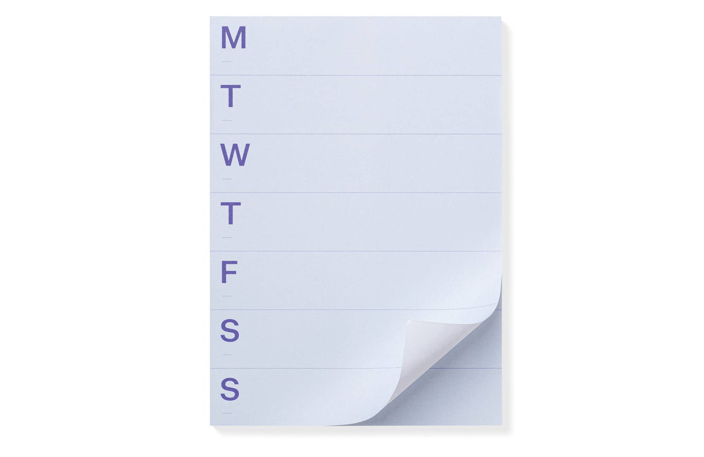 Weekly Notepad Medium