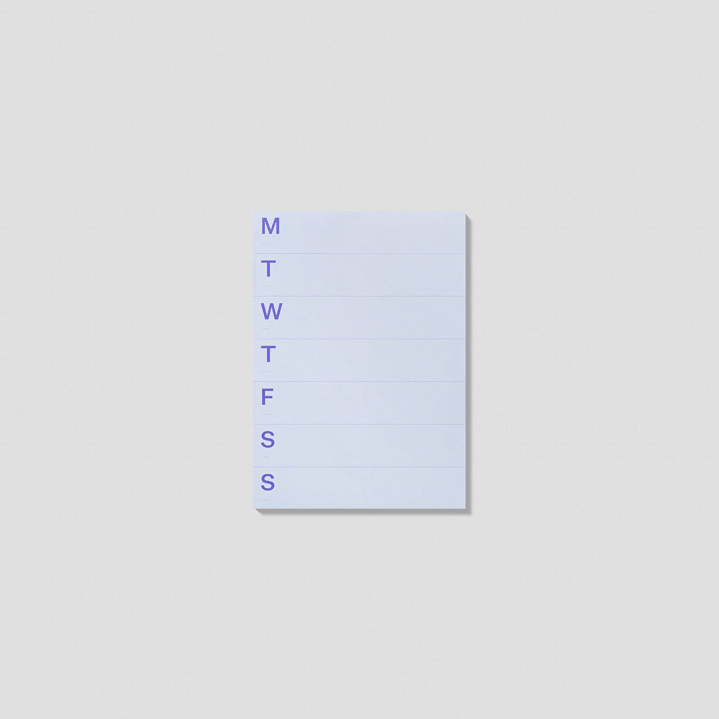 Weekly Notepad Medium