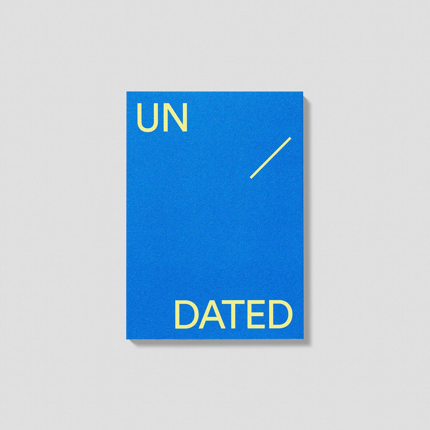 Undated Planner - Electric Blue