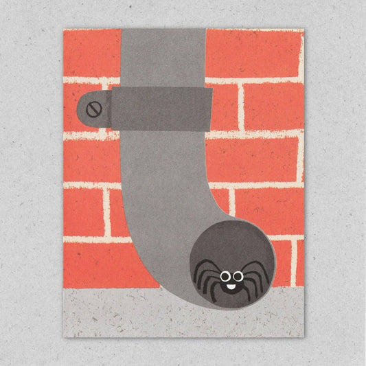 Drainpipe Greeting Card