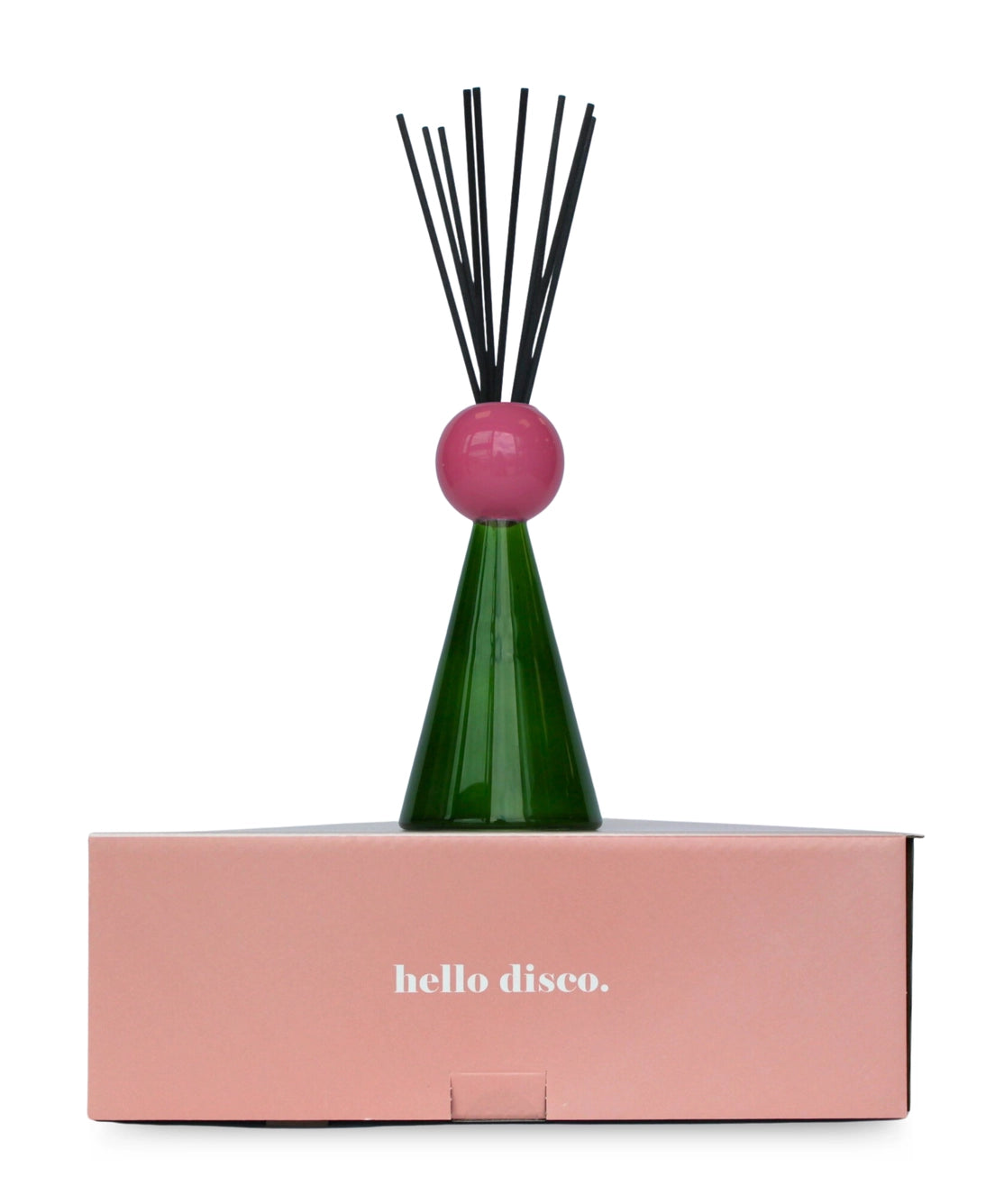 WXY Disco Diffuser - Orris Root + Amber  with sticks. Display box