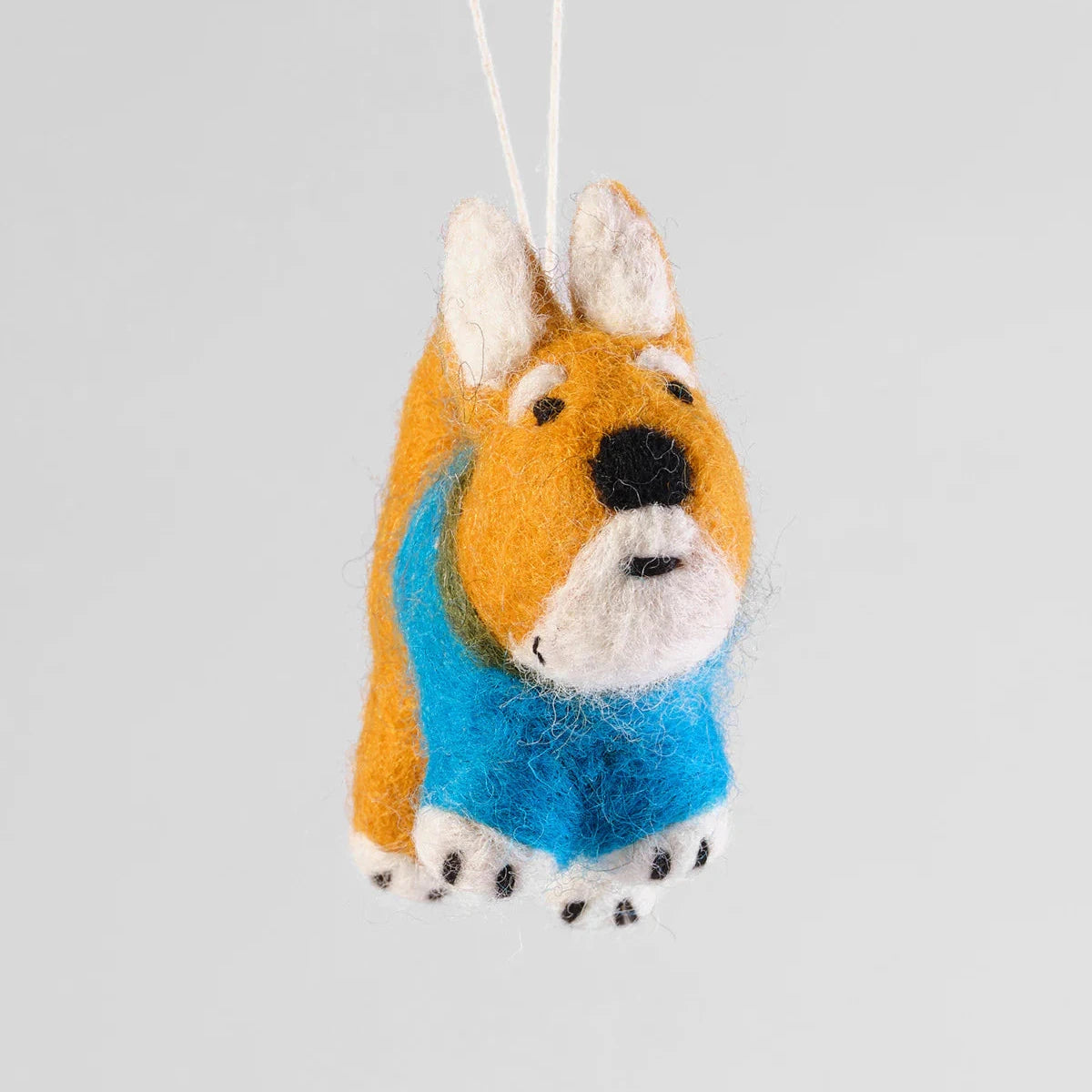 Shishi Shiba Felt Christmas Decoration