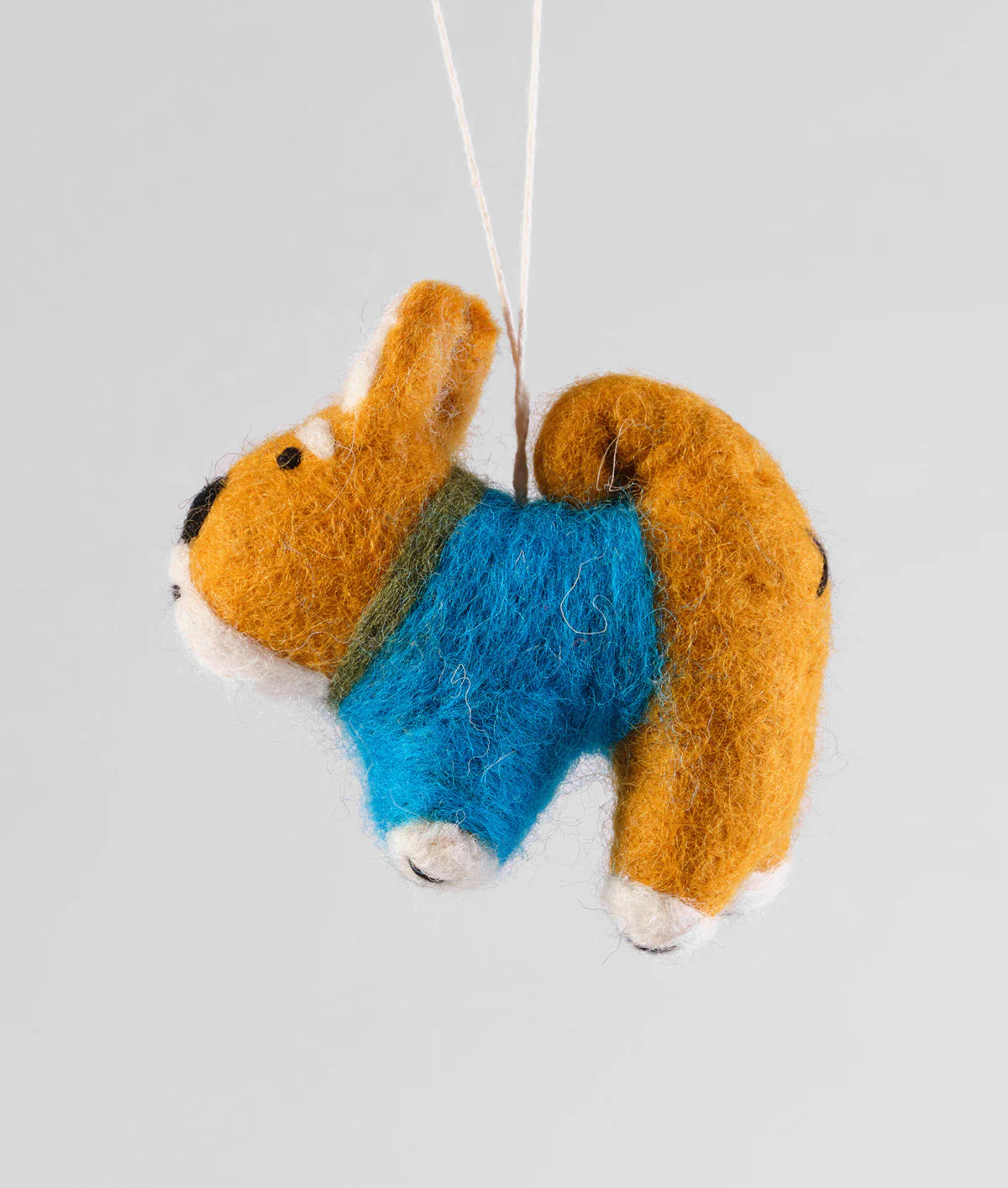 Shishi Shiba Felt Christmas Decoration