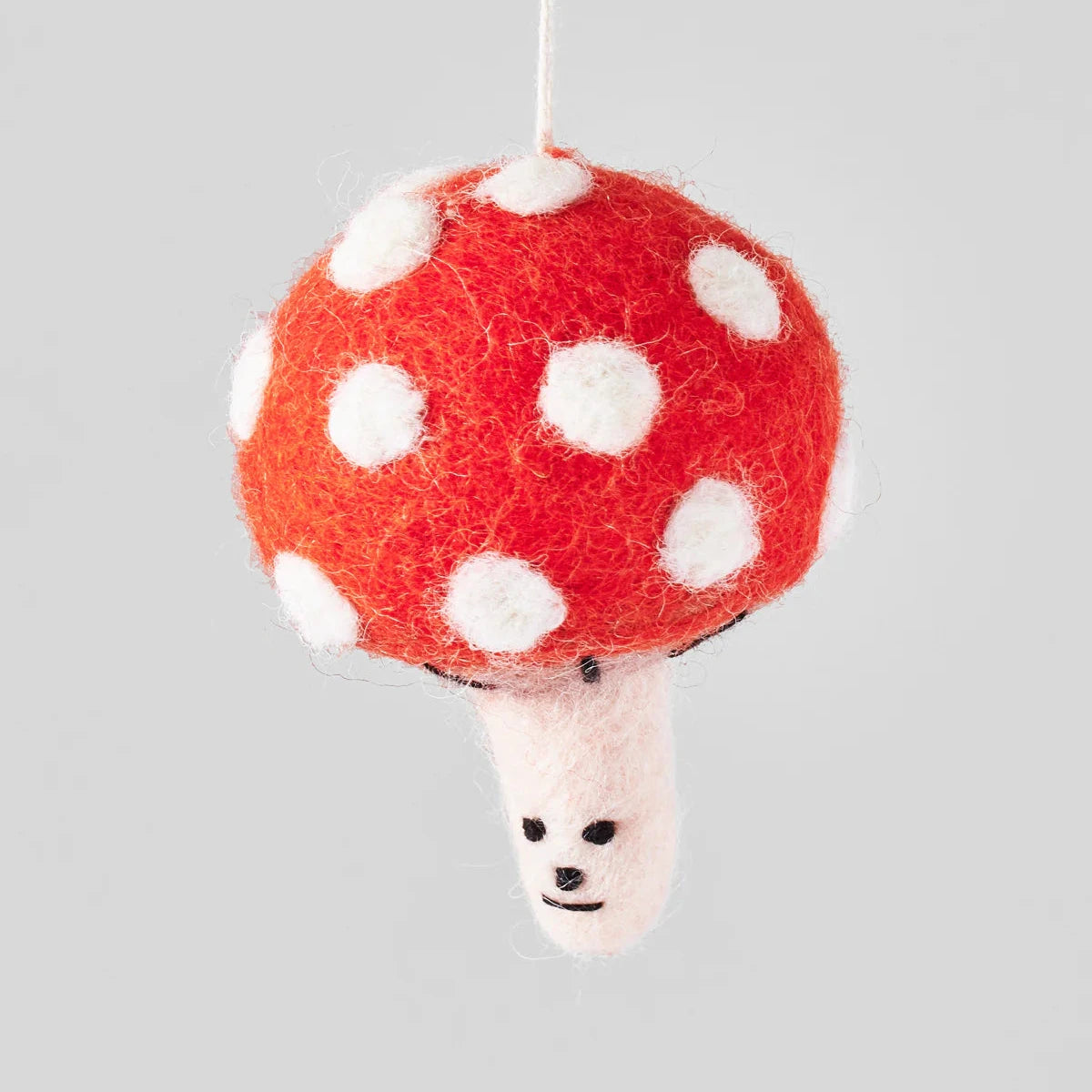 Mushroom Felt Decoration