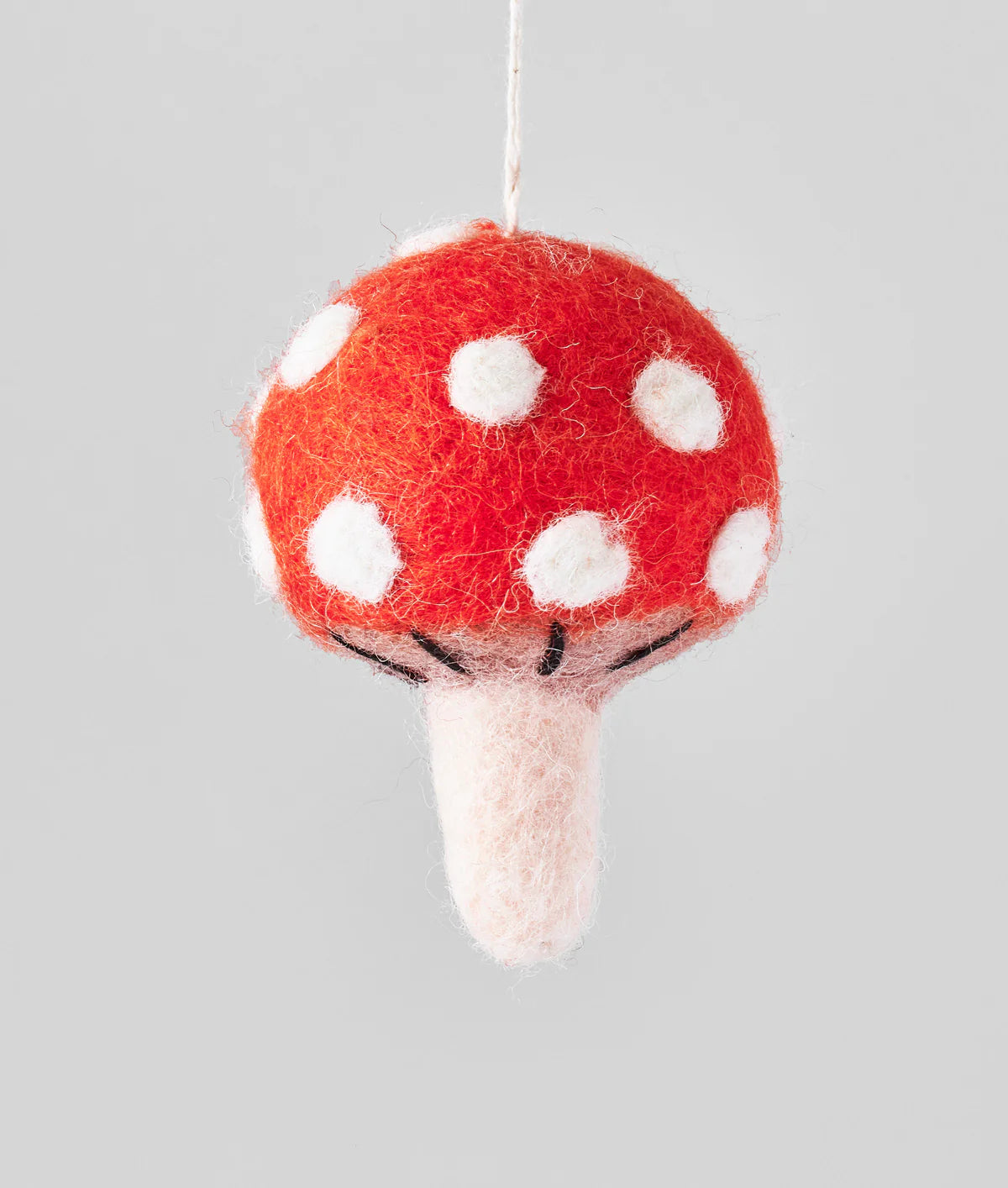 Mushroom Felt Decoration