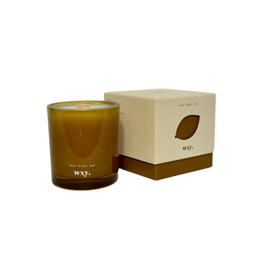 Roam mini. - 5.2oz candle - olive. lemon. sun.