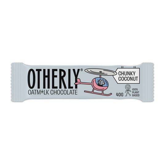 Otherly Oatm*lk Chocolate Coated Coconut Bar // Vegan // 40g