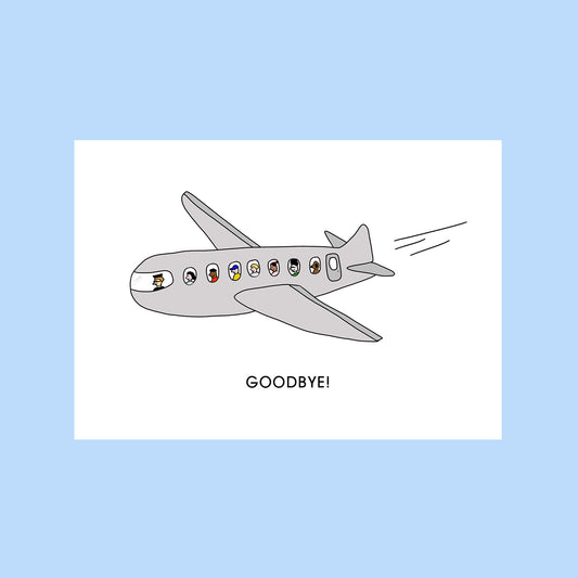 Goodbye! Mini Card