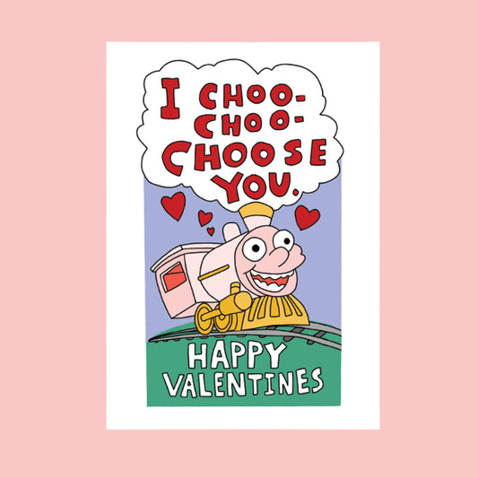 I Choo Choose You - Mini Card