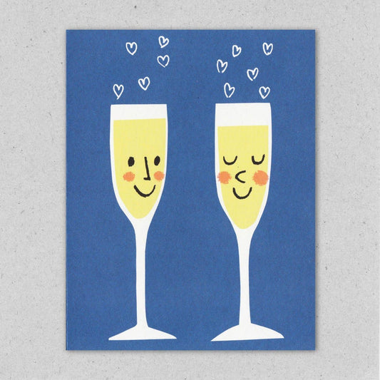 Flirty Fizz Greeting Card