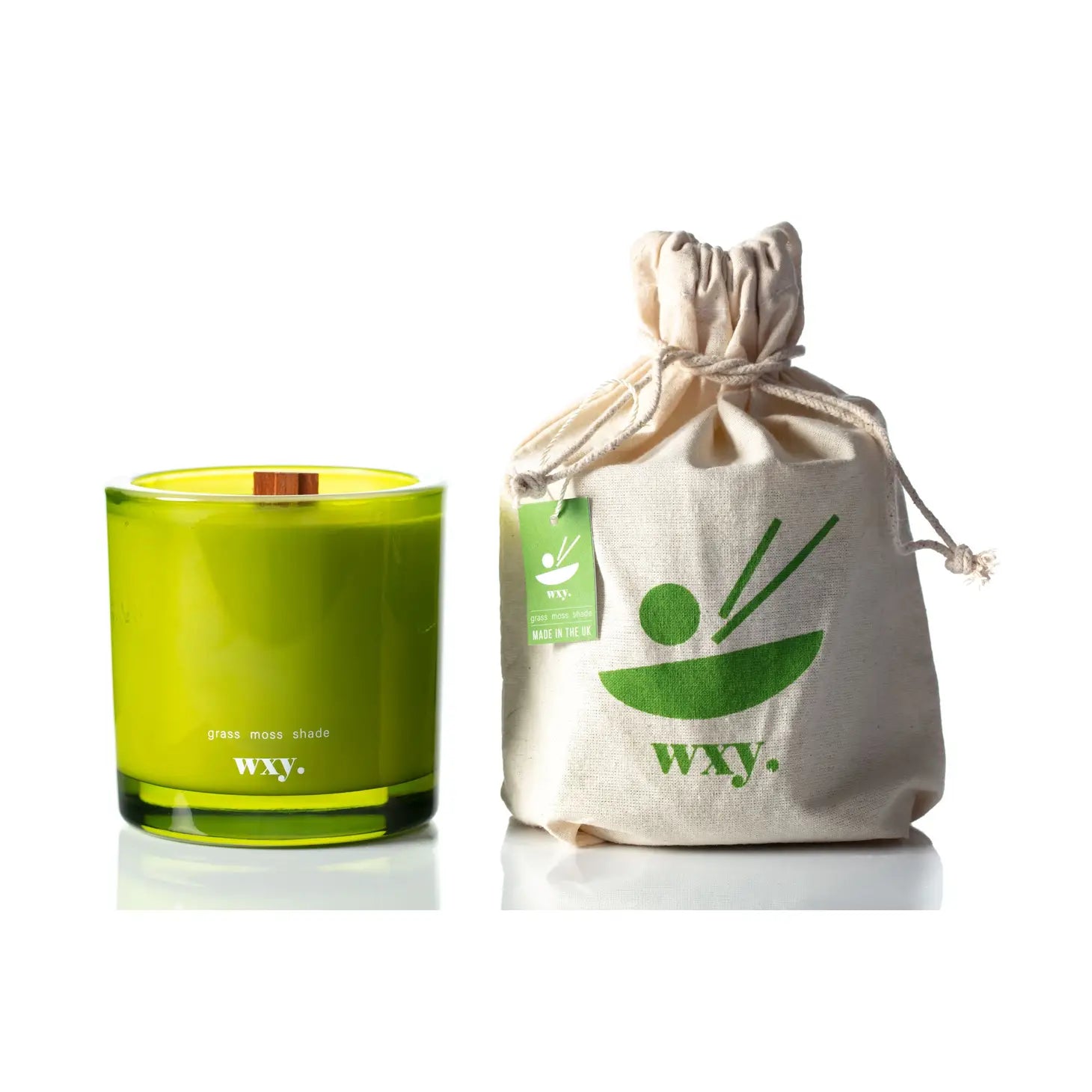 oam by wxy. - 12.5oz Candle - Grass Moss Shade. With Bag