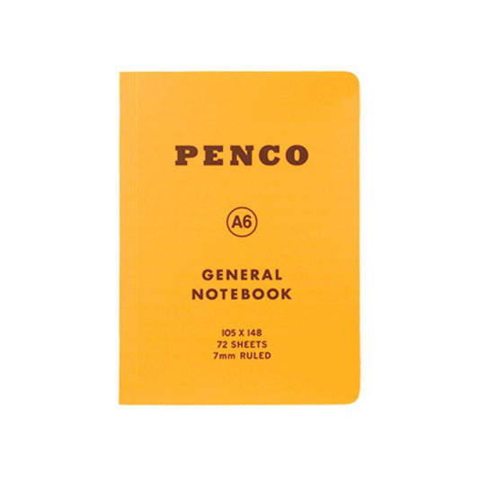 Hightide Penco Soft Pp Notebook (Ruled A6) - Yellow