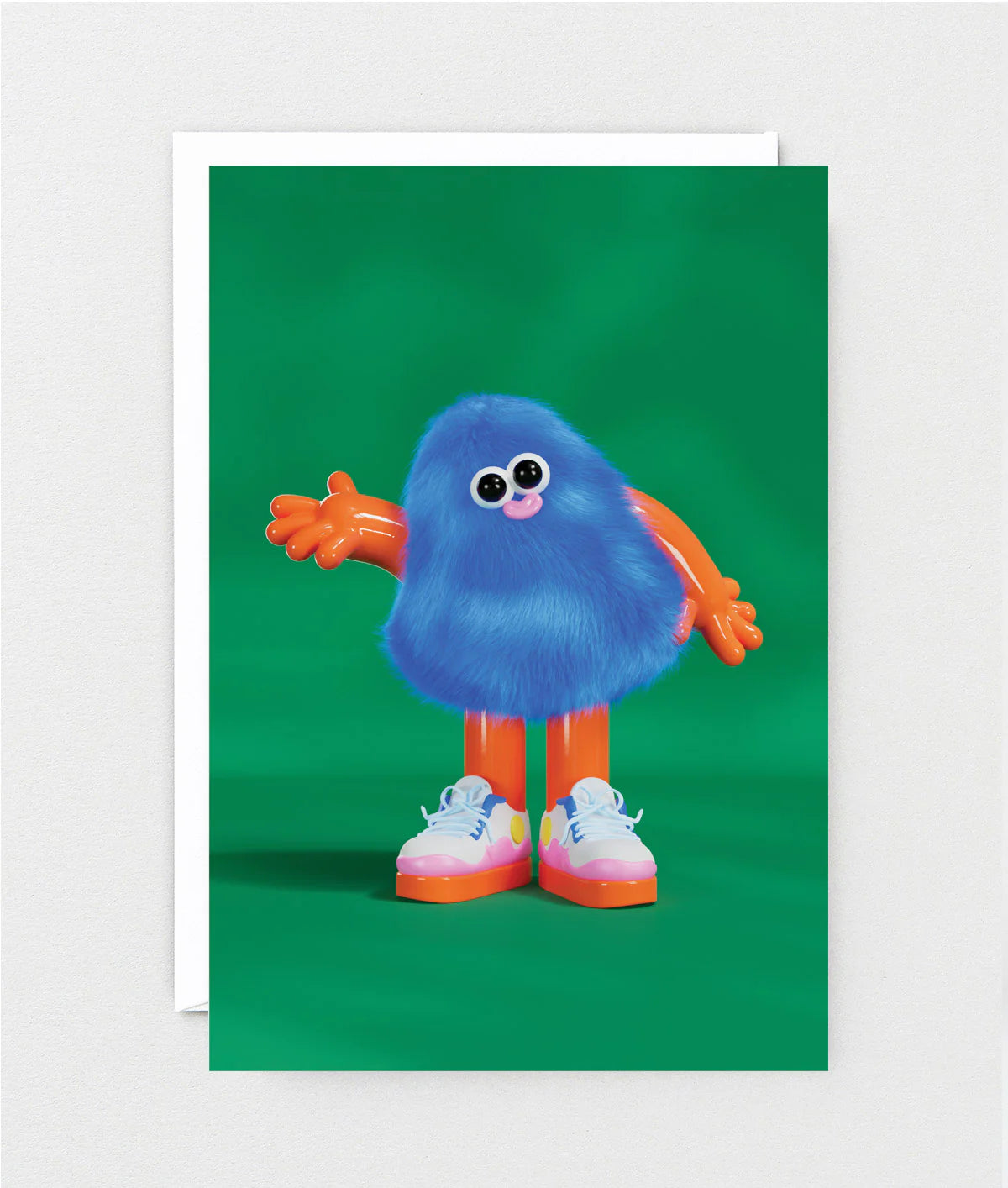 Fuzzy Kids Sticker Card