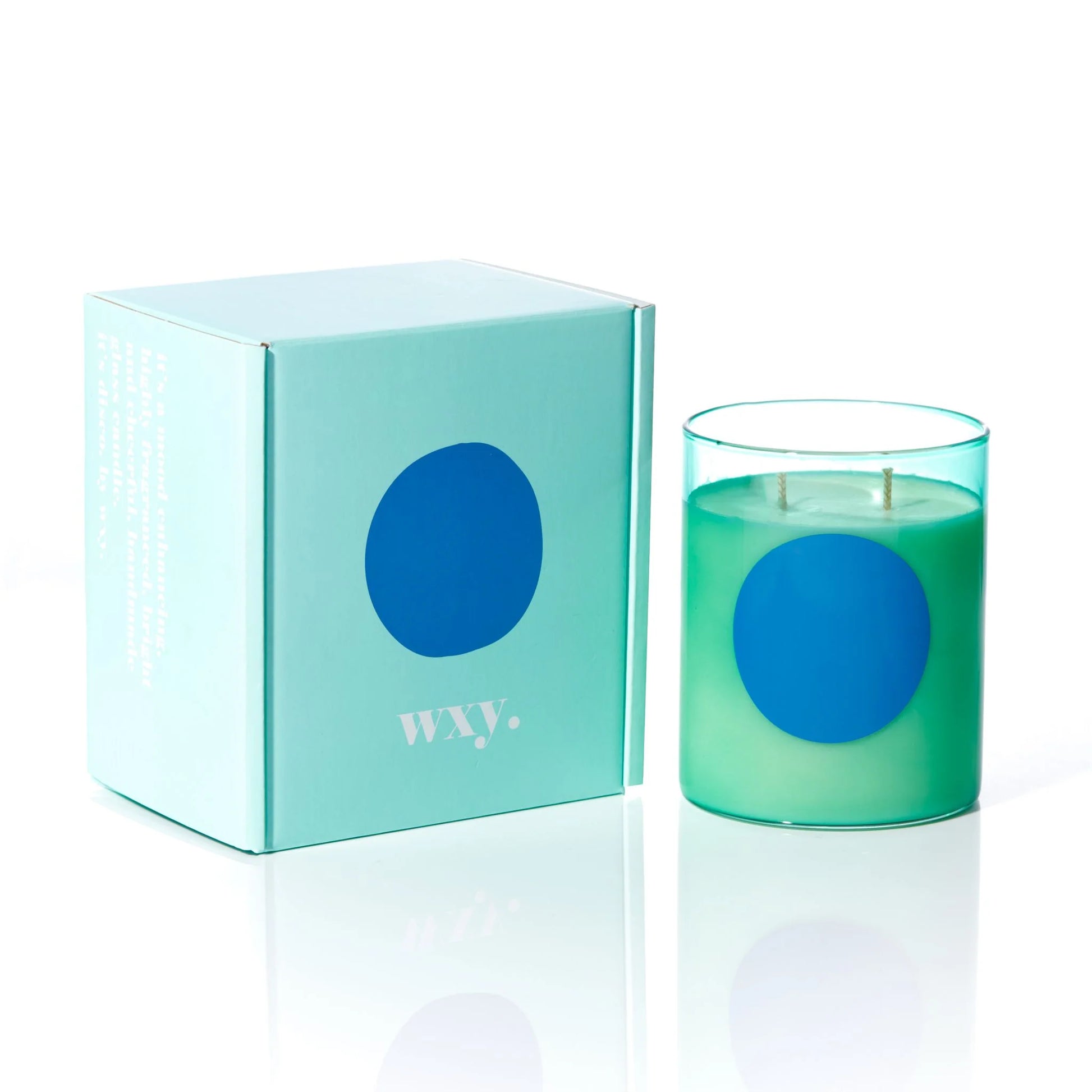 WXY Disco Candle - Basil & Sweet Lime. With Box