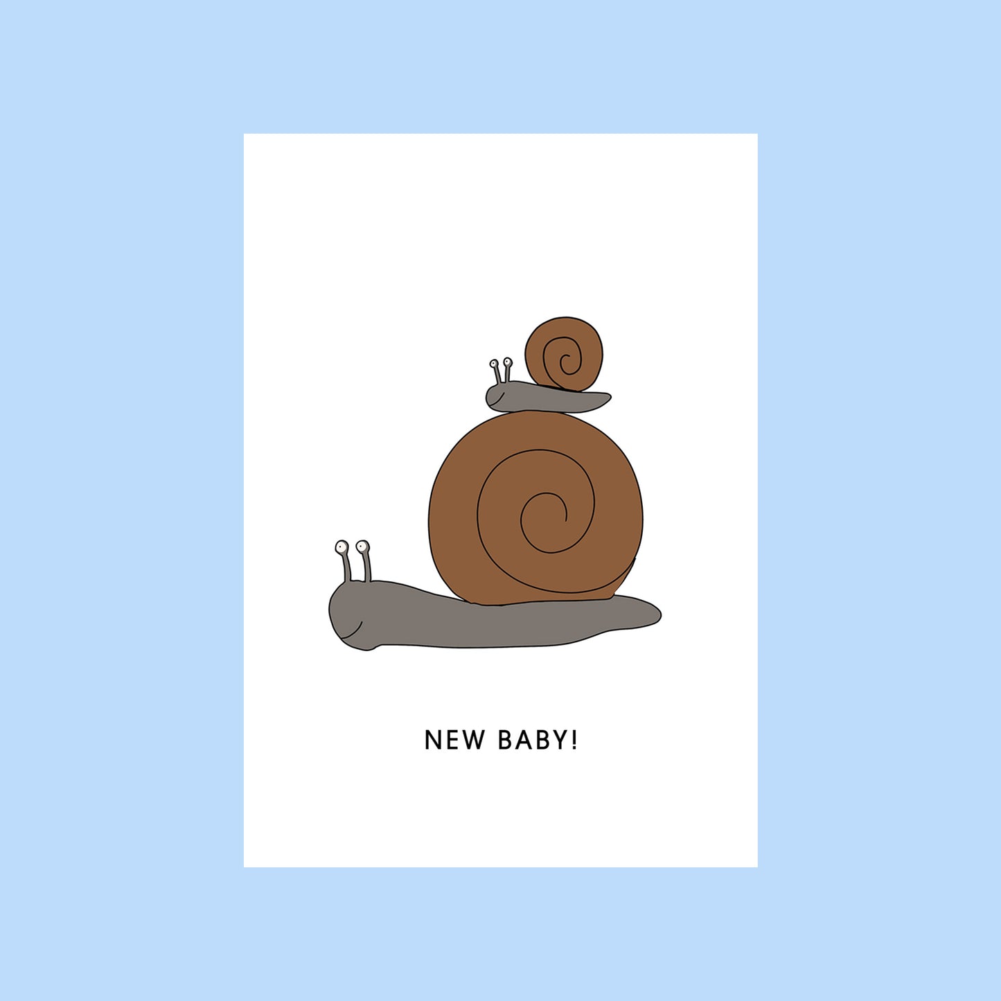 New Baby! Mini Card