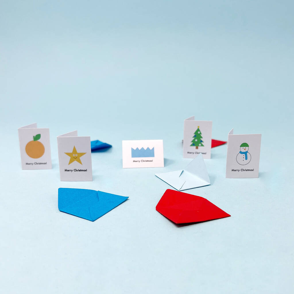 Tiny Christmas Cards Set