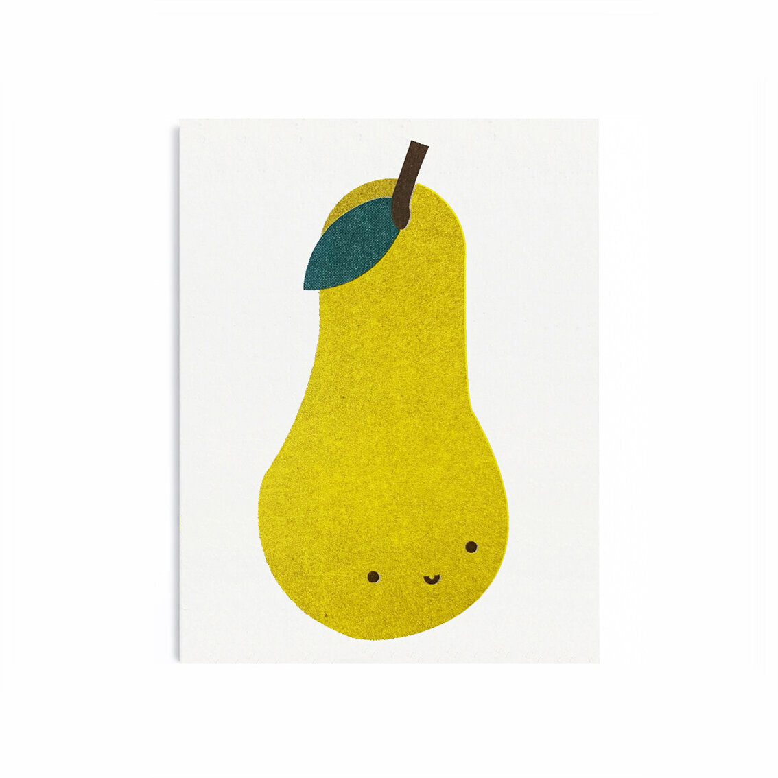 Comice Pear Mini Card
