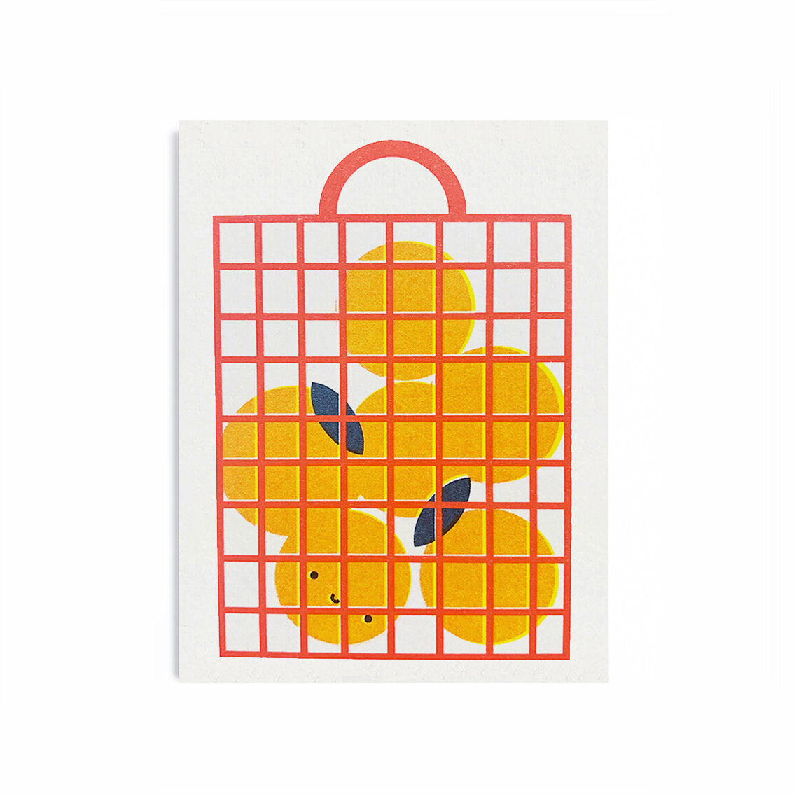 Seville Oranges Bag Mini Card