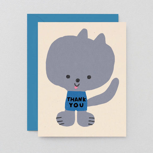 Thank You Kitty Card